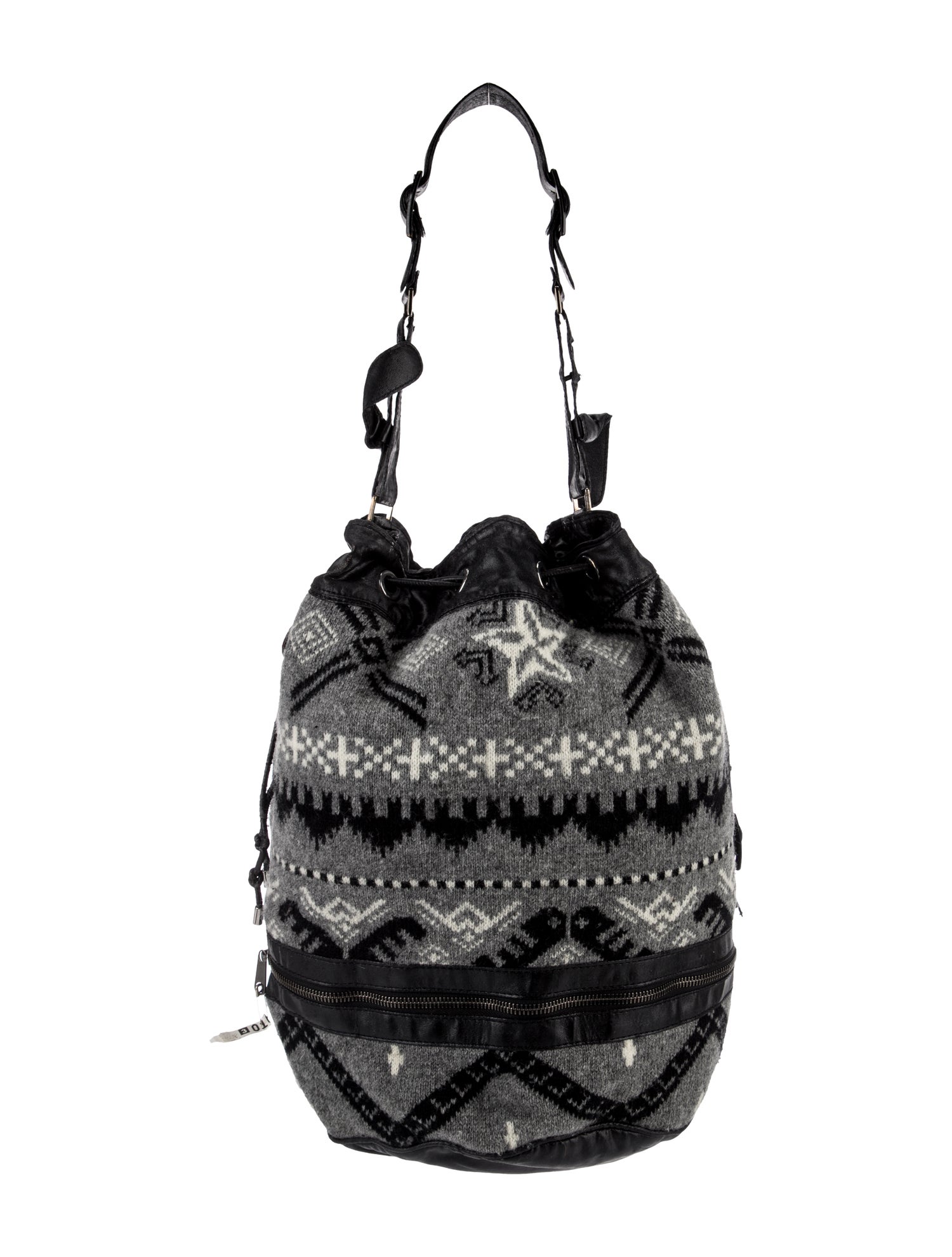 Stella McCartney Wool Bucket Bag