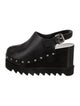 Stella McCartney Leather Studded Accents Slingback Flats