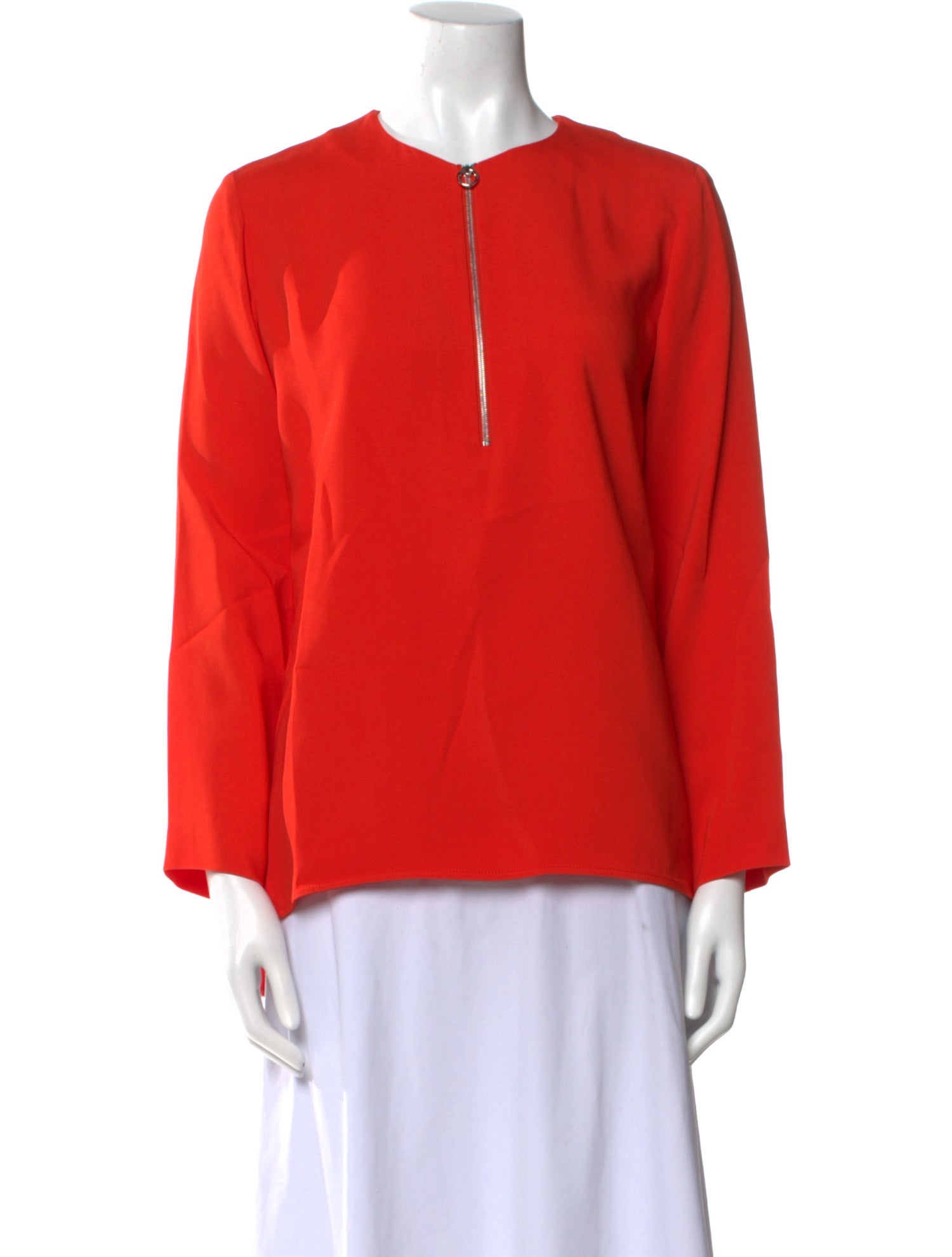 Stella McCartney Crew Neck Long Sleeve Blouse