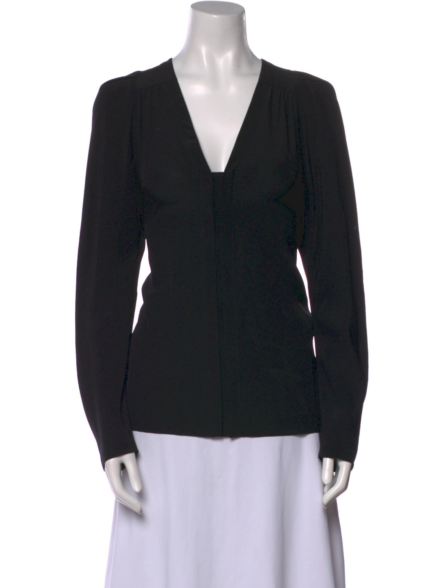 Stella McCartney Silk V-Neck Blouse