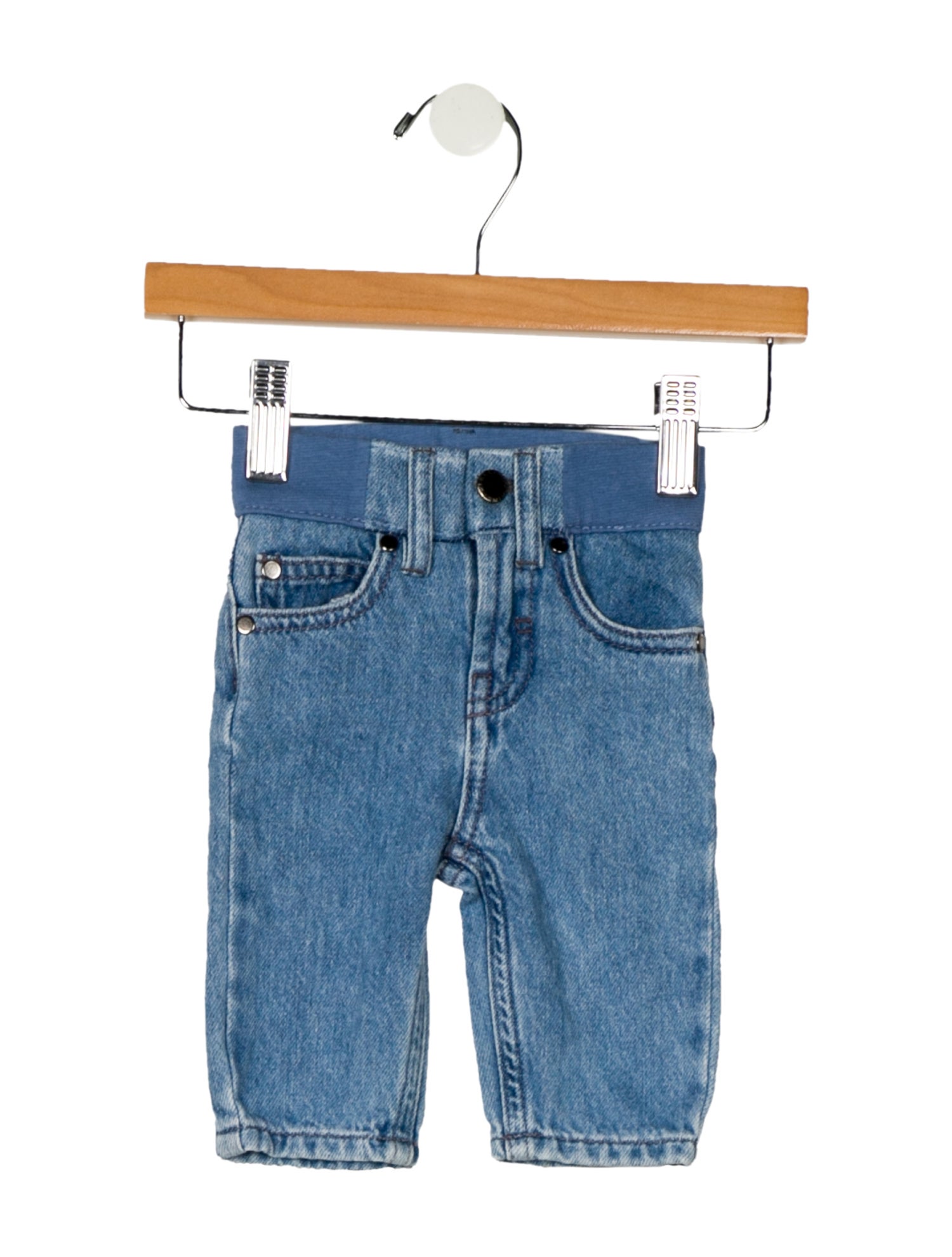 Stella McCartney infant girls blue jeans