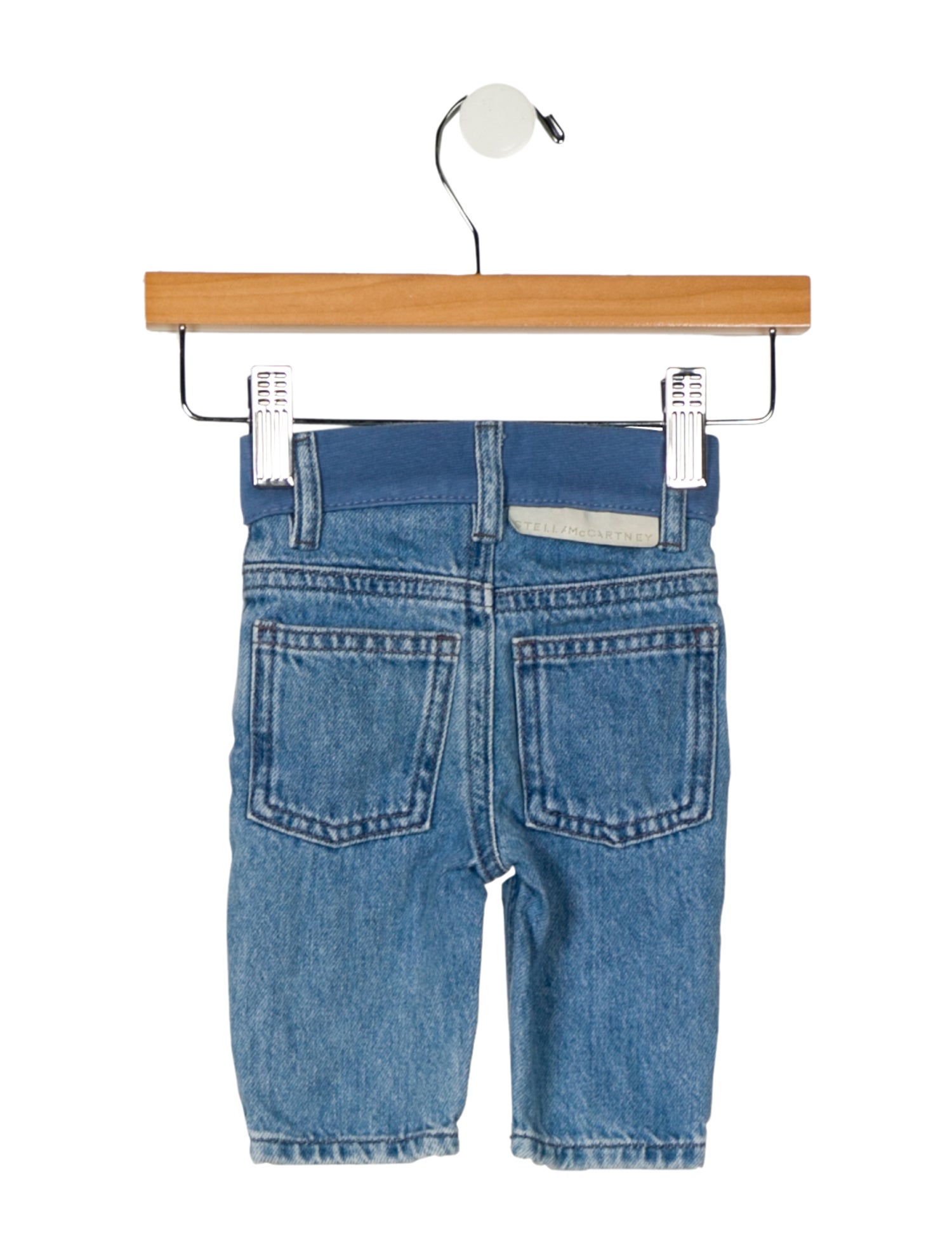 Stella McCartney infant girls blue jeans