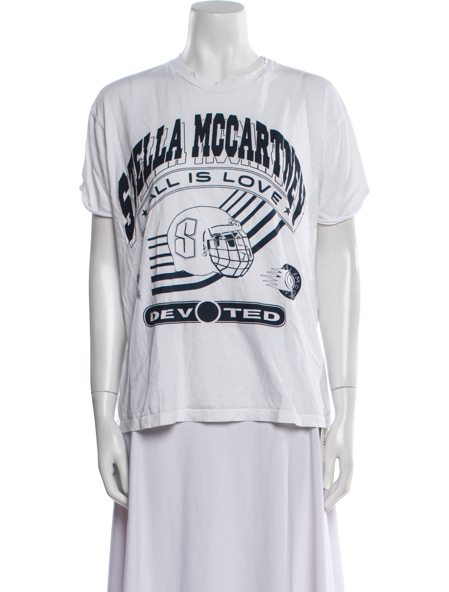 Stella McCartney Graphic Print Crew Neck T-Shirt