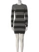 Stella McCartney Virgin Wool Mini Dress