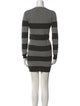 Stella McCartney Virgin Wool Mini Dress