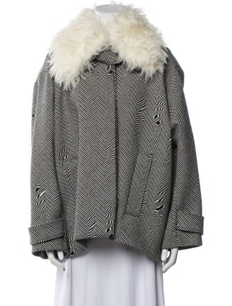 Stella McCartney Wool Printed Coat