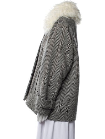 Stella McCartney Wool Printed Coat