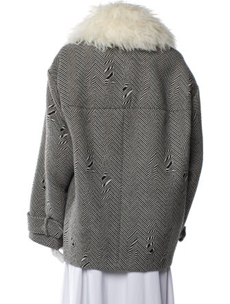 Stella McCartney Wool Printed Coat