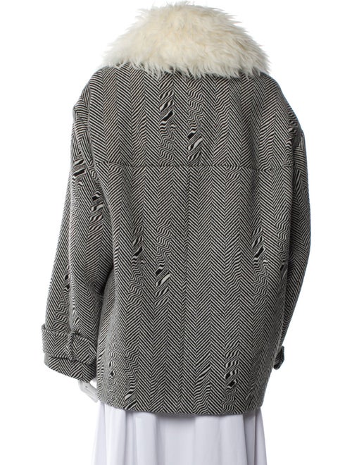 Stella McCartney Wool Printed Coat