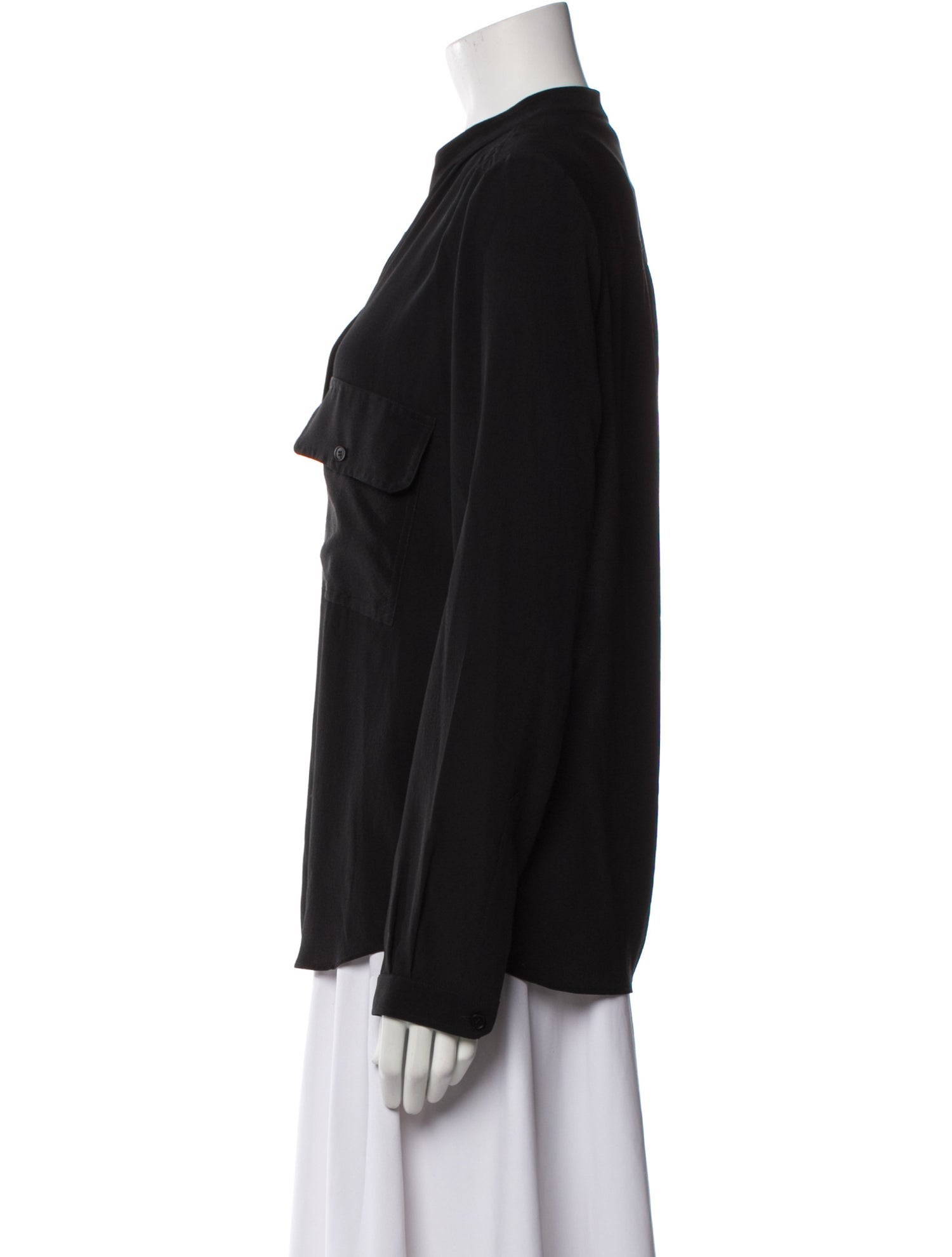 Stella McCartney Silk V-Neck Blouse