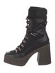 Stella McCartney Leather Lace-Up Boots