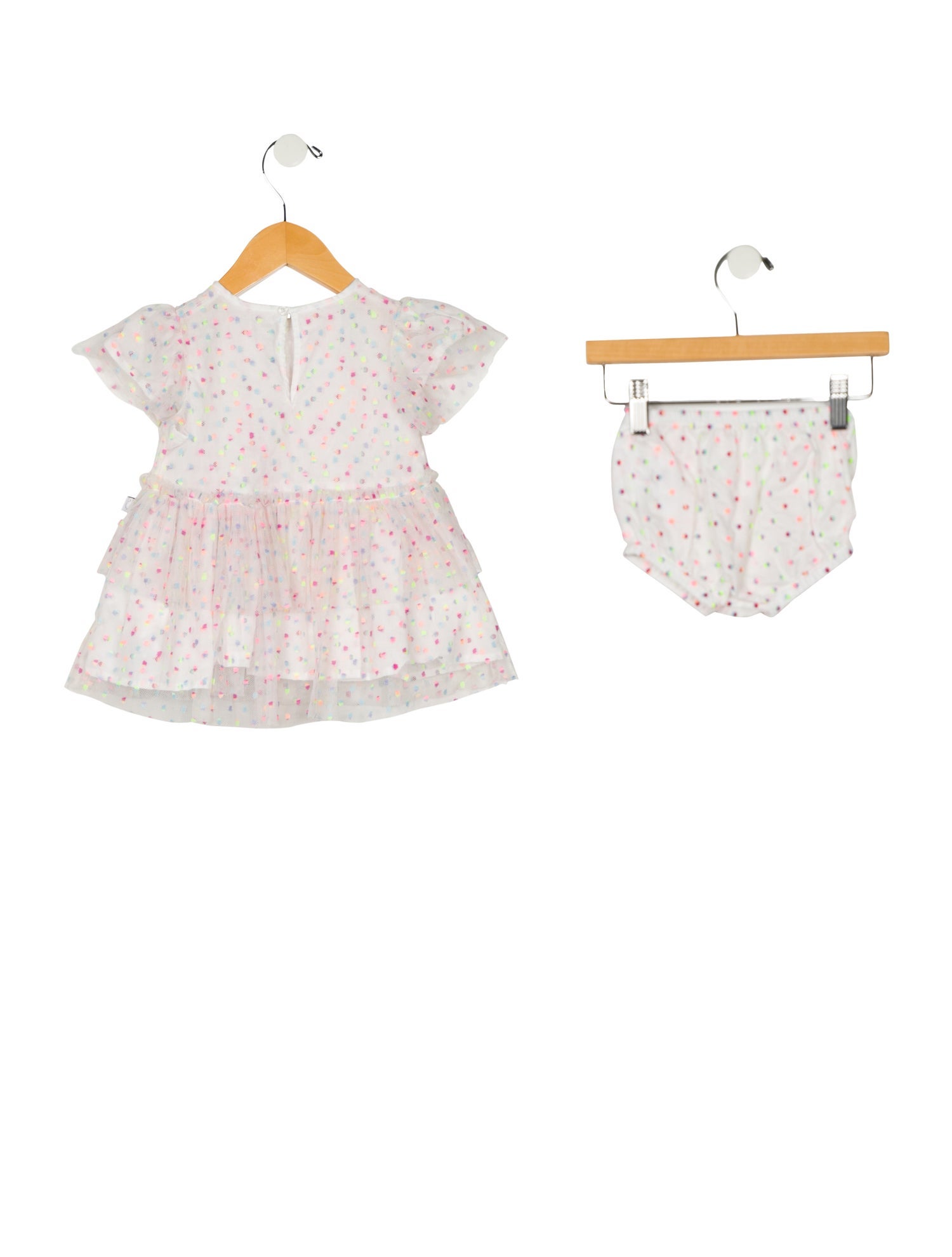 Stella McCartney infant girls' multicolored dress and bloomers