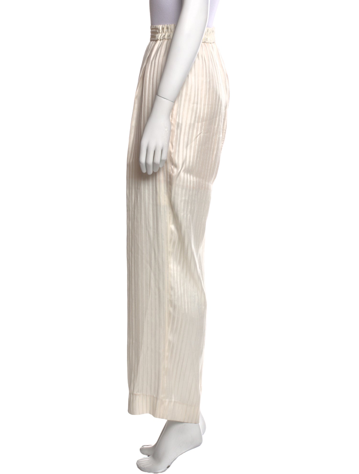 Stella McCartney Silk Wide Leg Pants