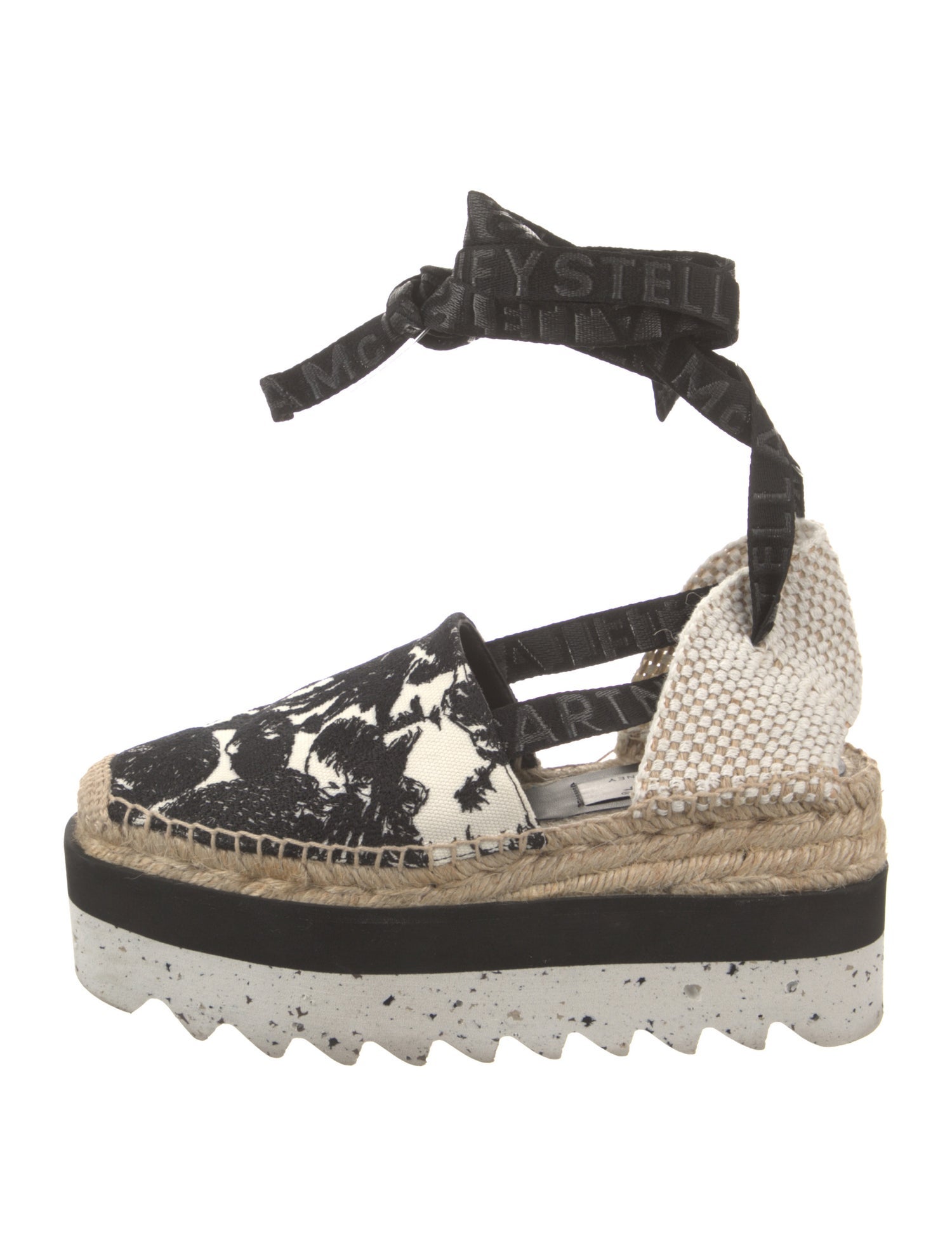 Stella McCartney Canvas Printed Espadrilles