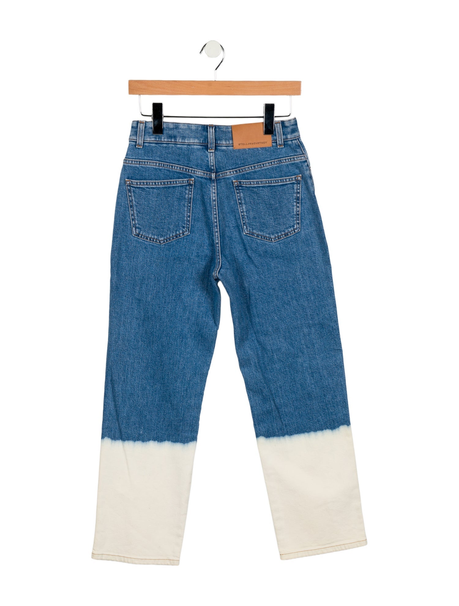 Stella McCartney Mid-Rise Straight Leg Jeans w/ Tags