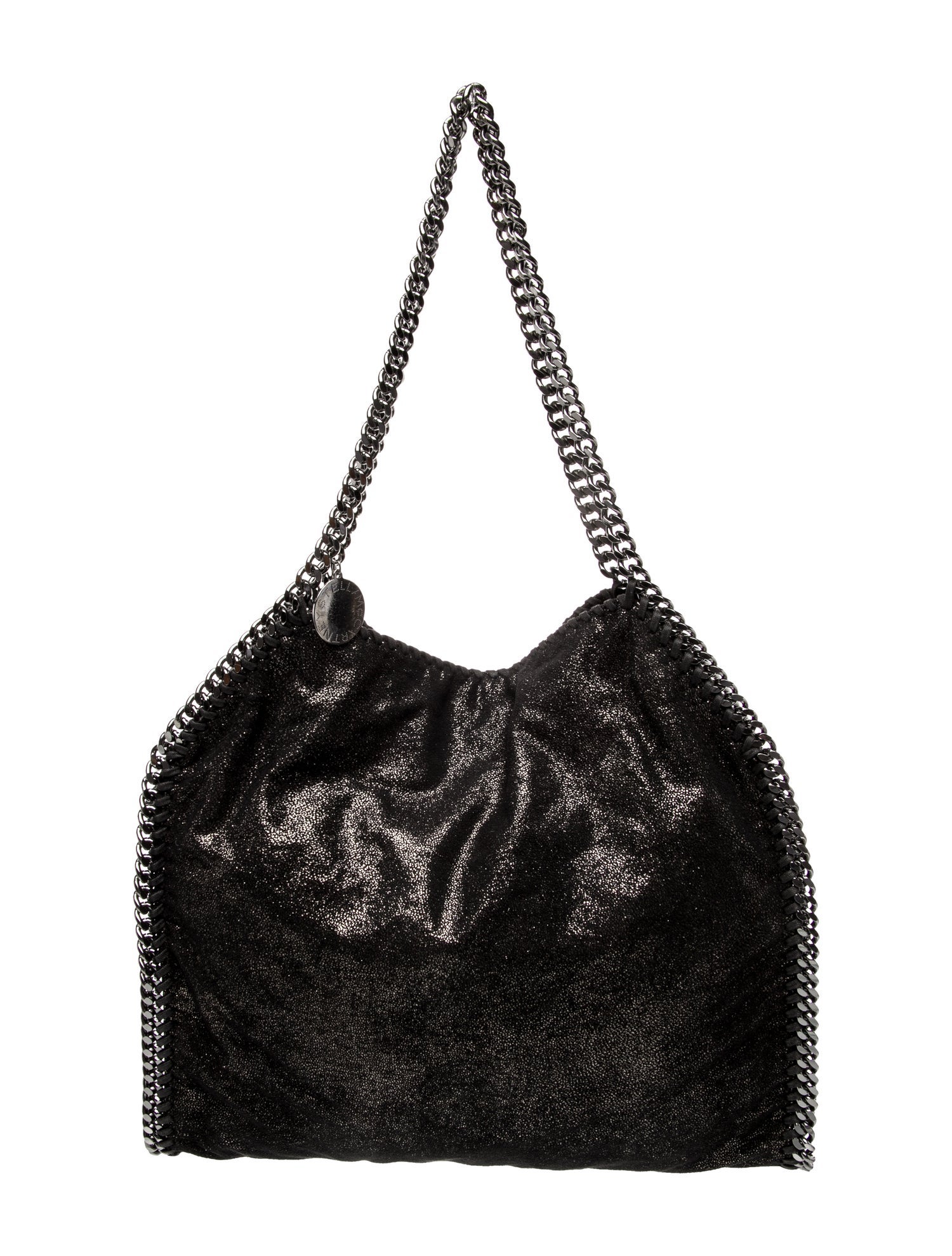 Stella McCartney Vegetarian Suede Shoulder Bag