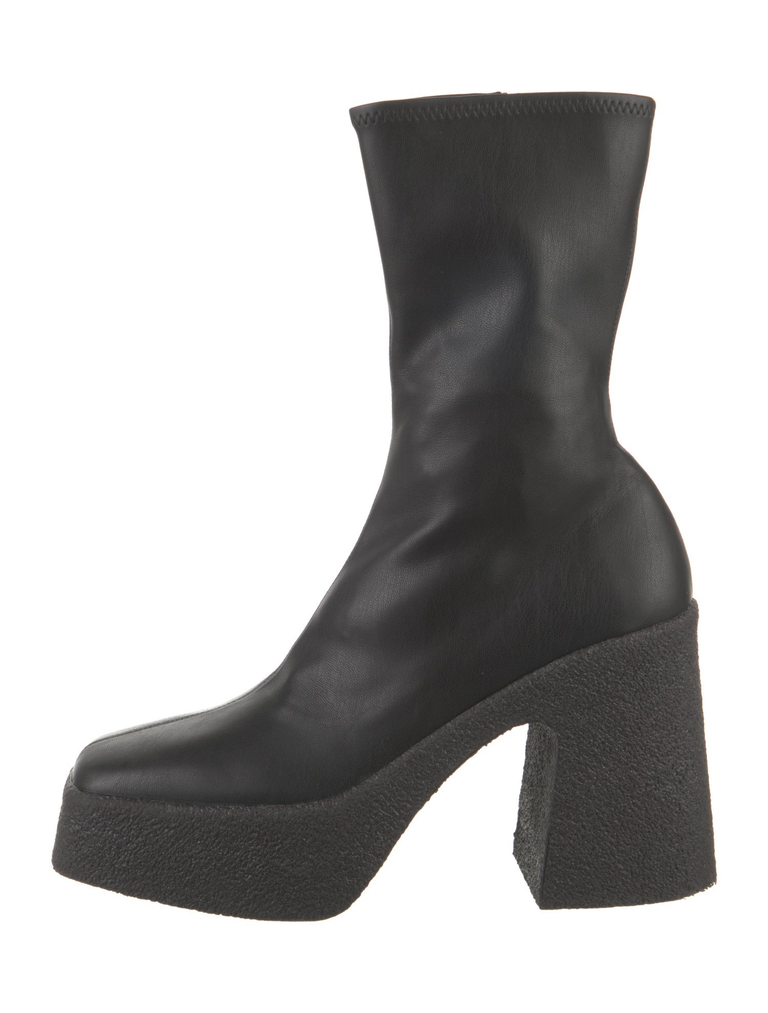 Stella McCartney Leather Sock Boots