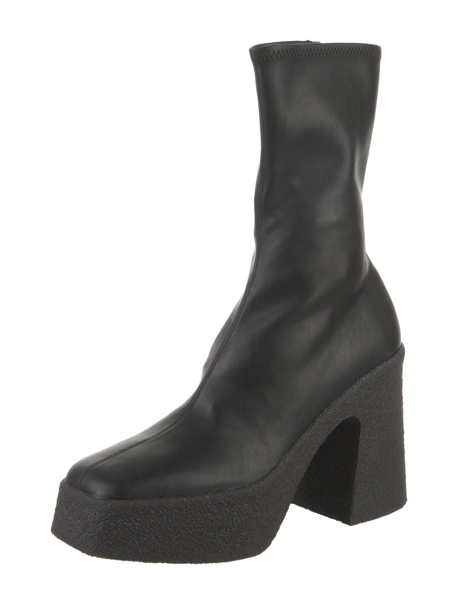 Stella McCartney Leather Sock Boots