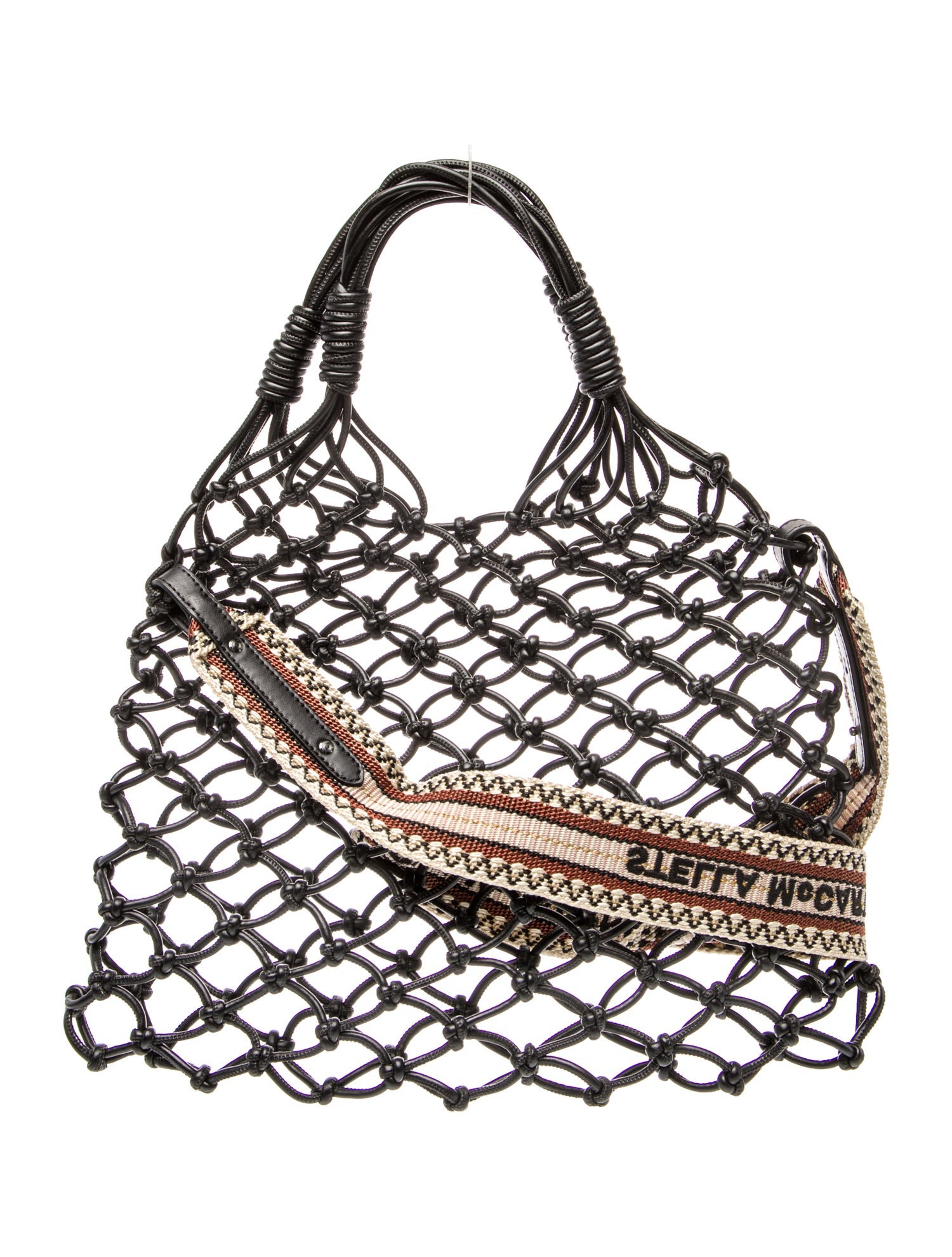 Stella McCartney Leather Top Handle Bag