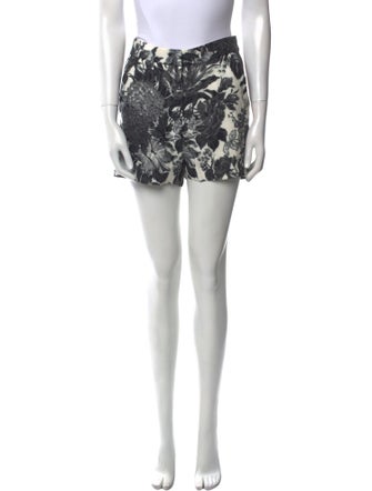 Stella McCartney Floral Print Mini Shorts