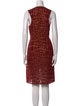 Stella McCartney Silk Knee-Length Dress