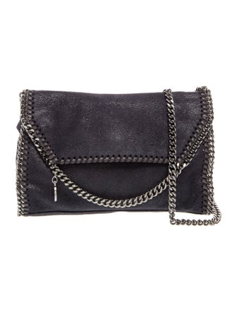 Stella McCartney Vegetarian Suede Shoulder Bag