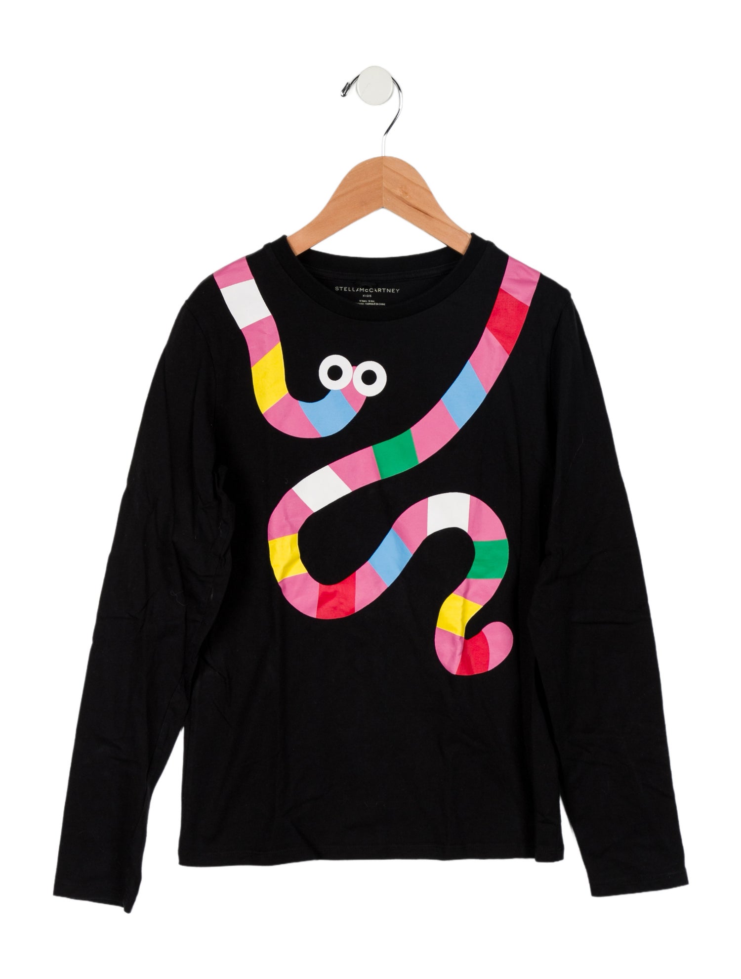 Stella McCartney Girls' Long Sleeve Graphic T-Shirt