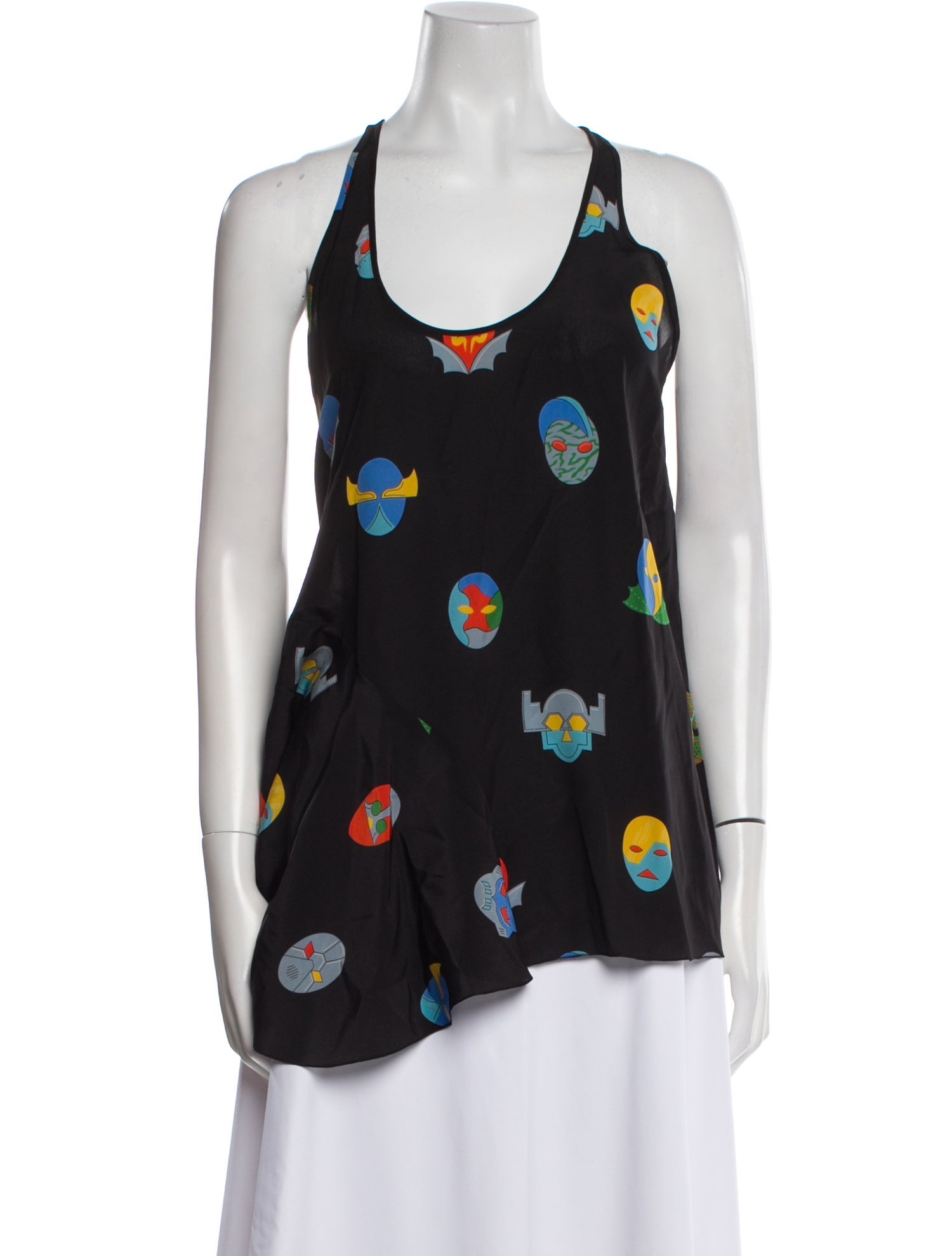 Stella McCartney Silk Printed Top