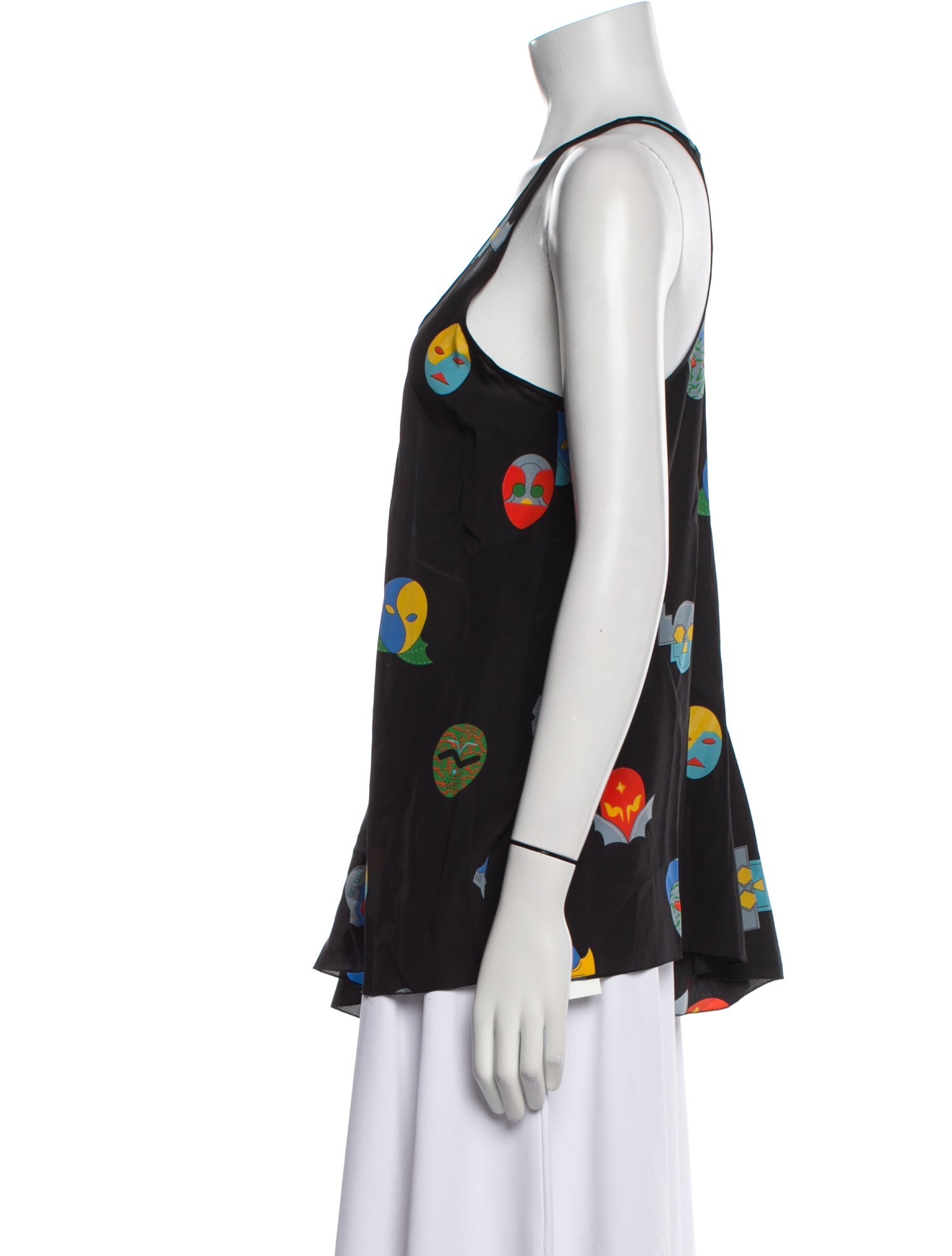 Stella McCartney Silk Printed Top