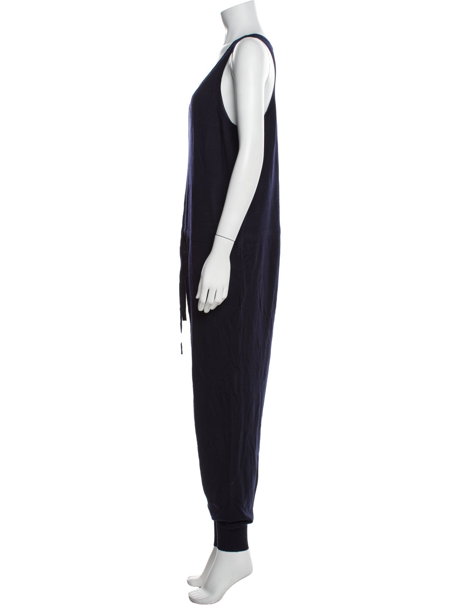 Stella McCartney Virgin Wool Scoop Neck Jumpsuit