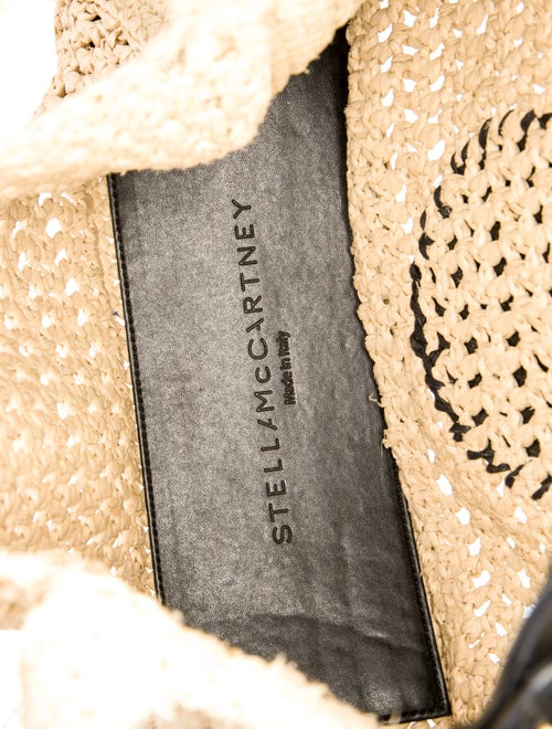 Stella McCartney Raffia Top Handle Bag