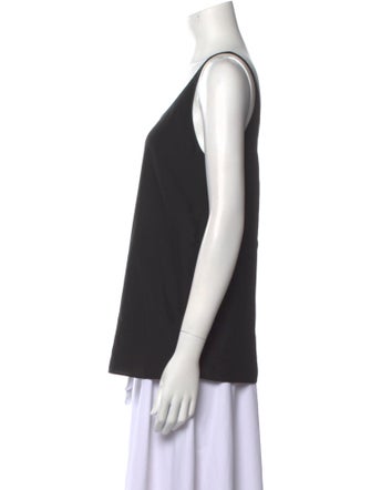 Stella McCartney Silk Scoop Neck Top