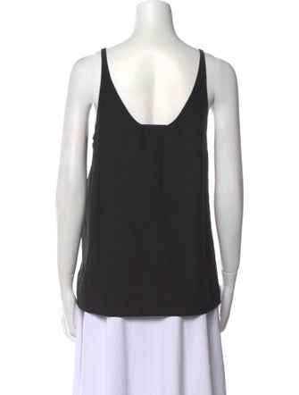 Stella McCartney Silk Scoop Neck Top
