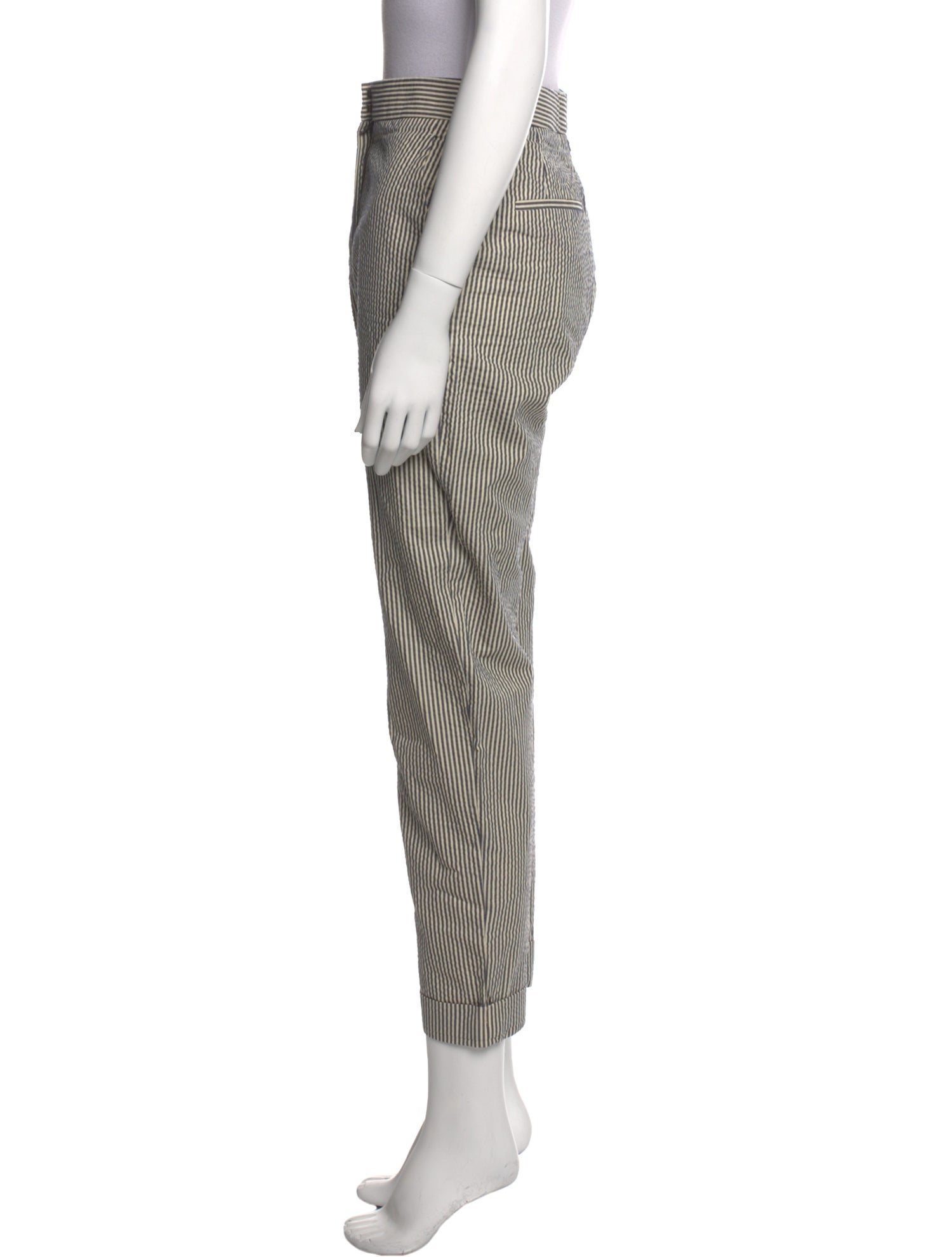 Stella McCartney Striped Skinny Leg Pants