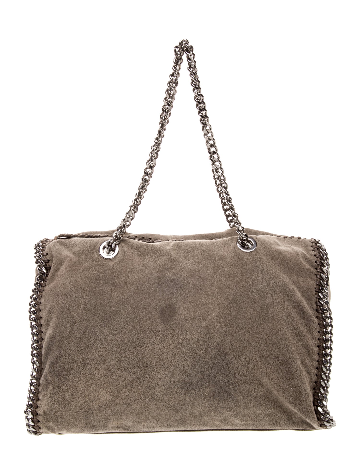 Stella McCartney Vegetarian Suede Shoulder Bag