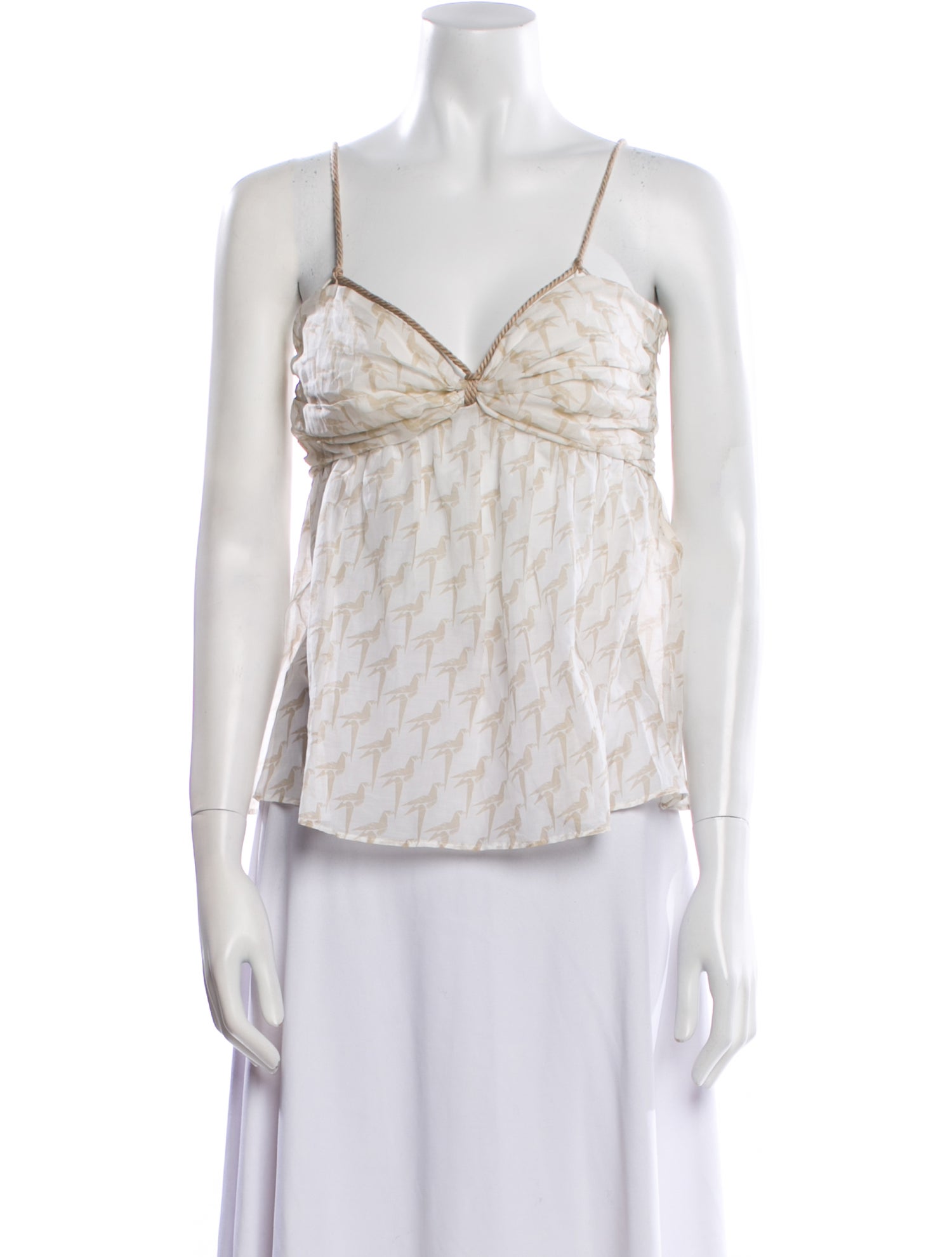 Stella McCartney Printed V-Neck Top