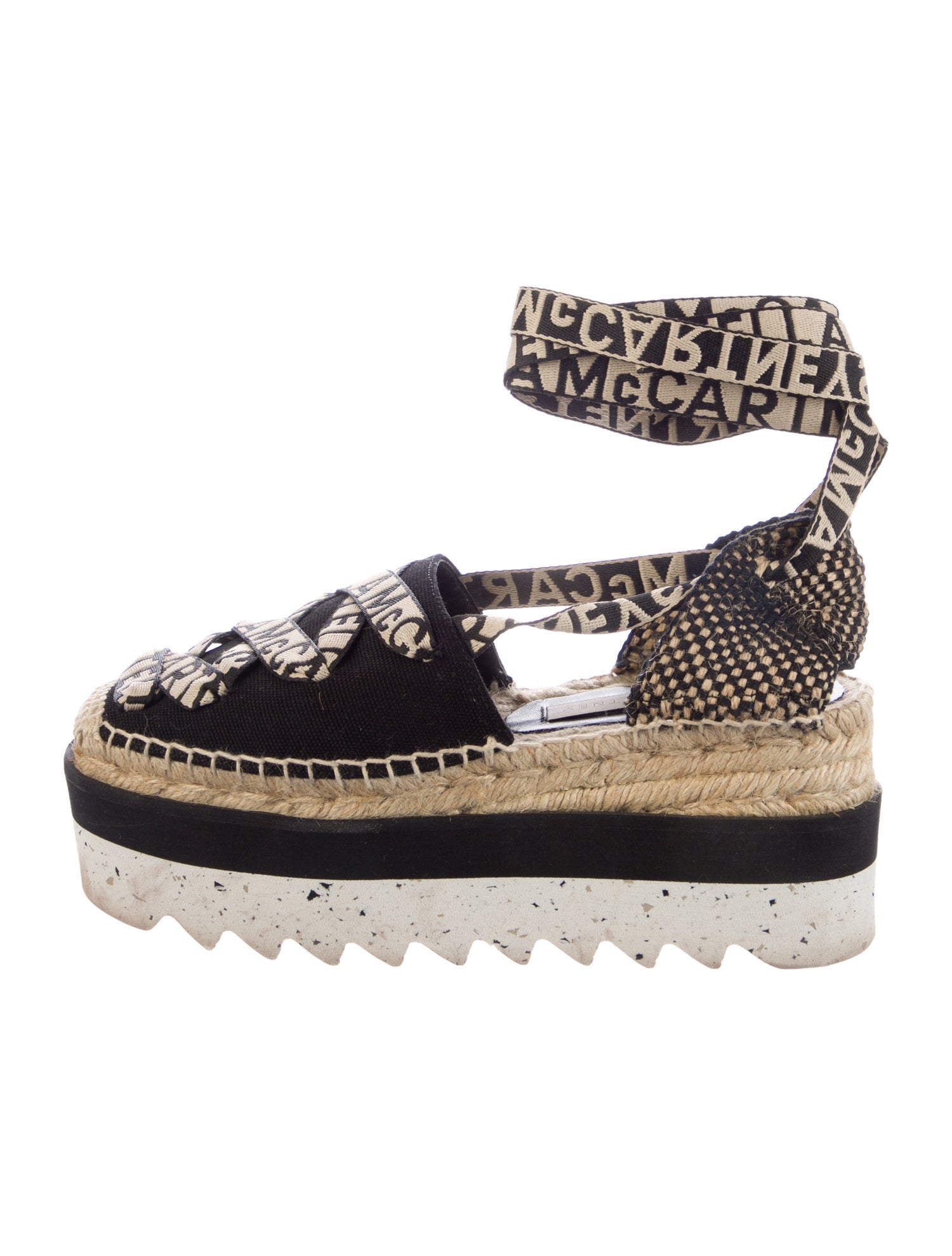 Stella McCartney Canvas Printed Espadrilles