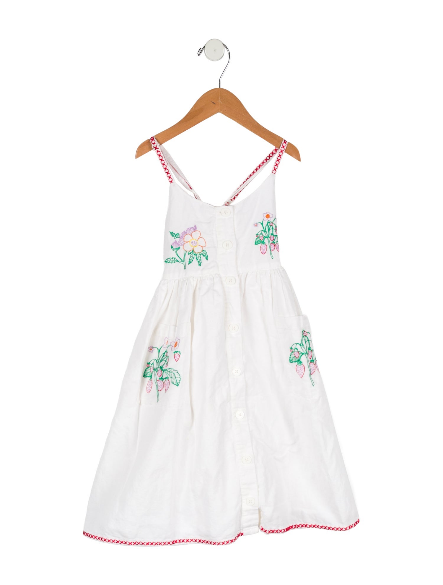 Stella McCartney Toddler Girls' Embroidered Sleeveless Dress