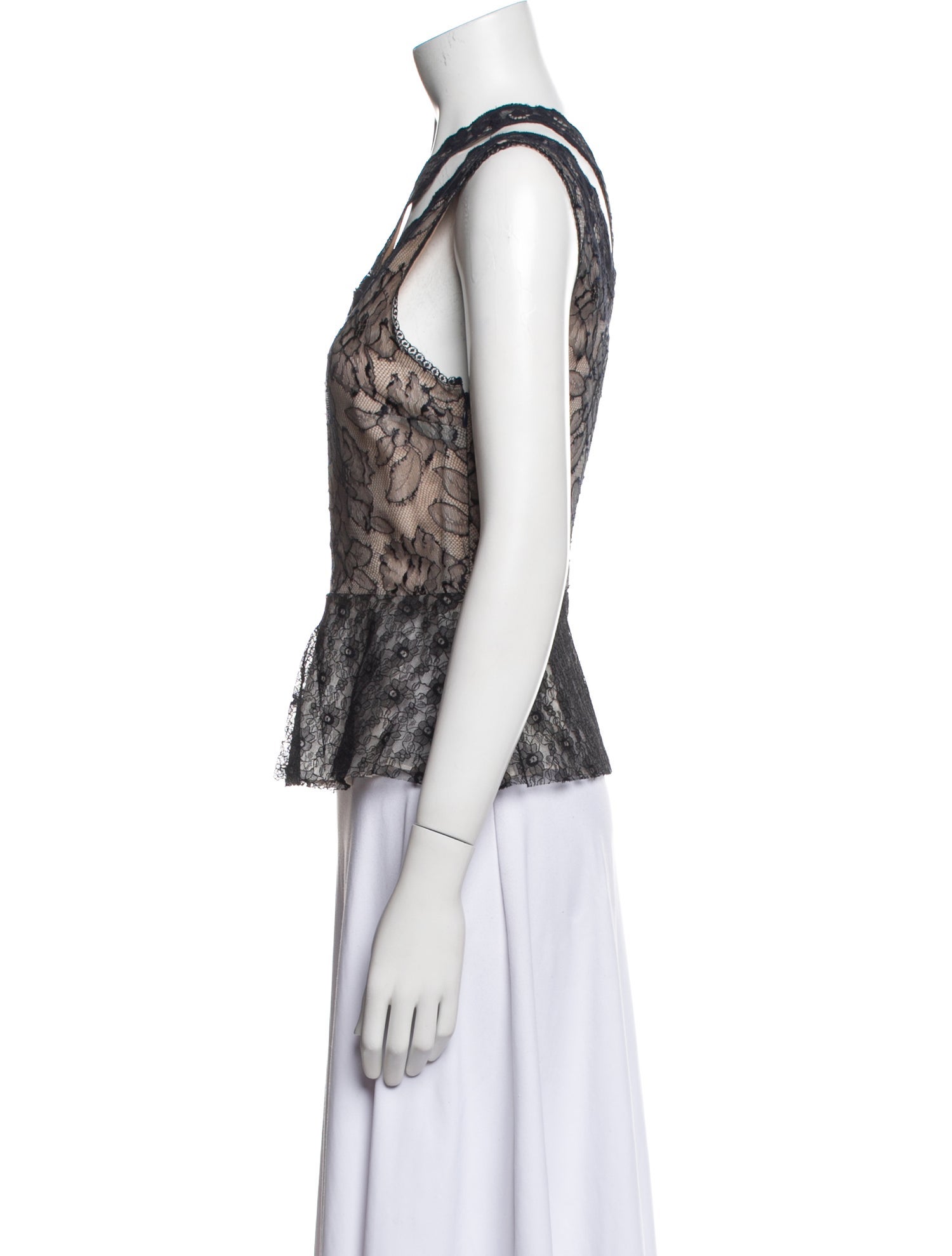 Stella McCartney Lace Lace Pattern Top