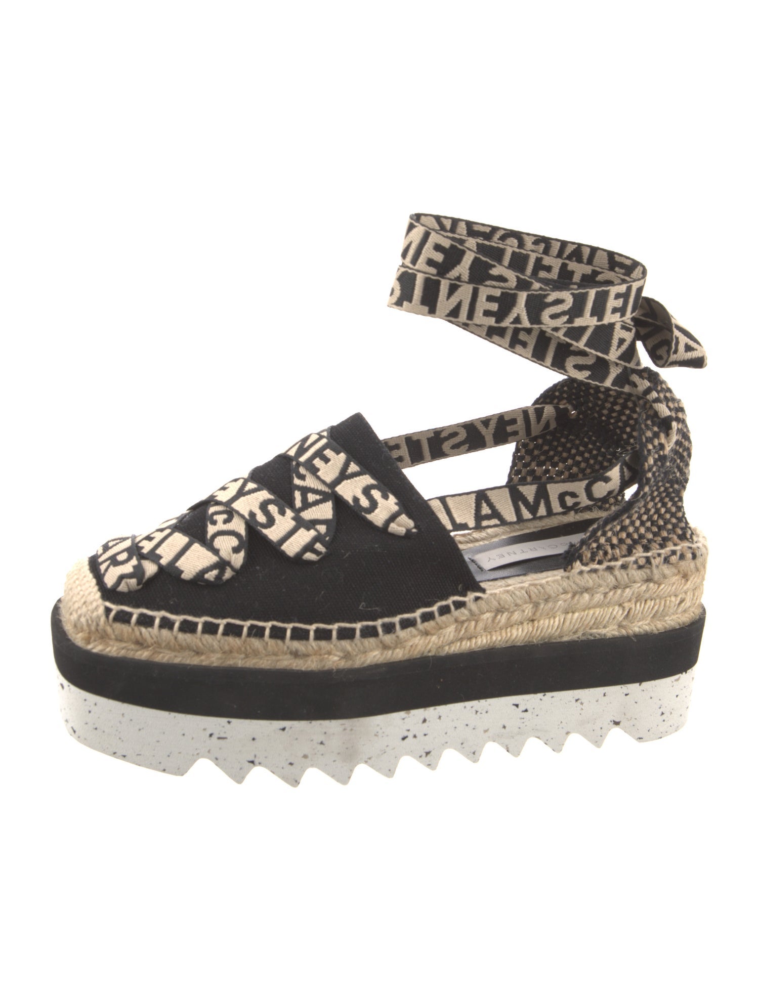 Stella McCartney Canvas Printed Espadrilles