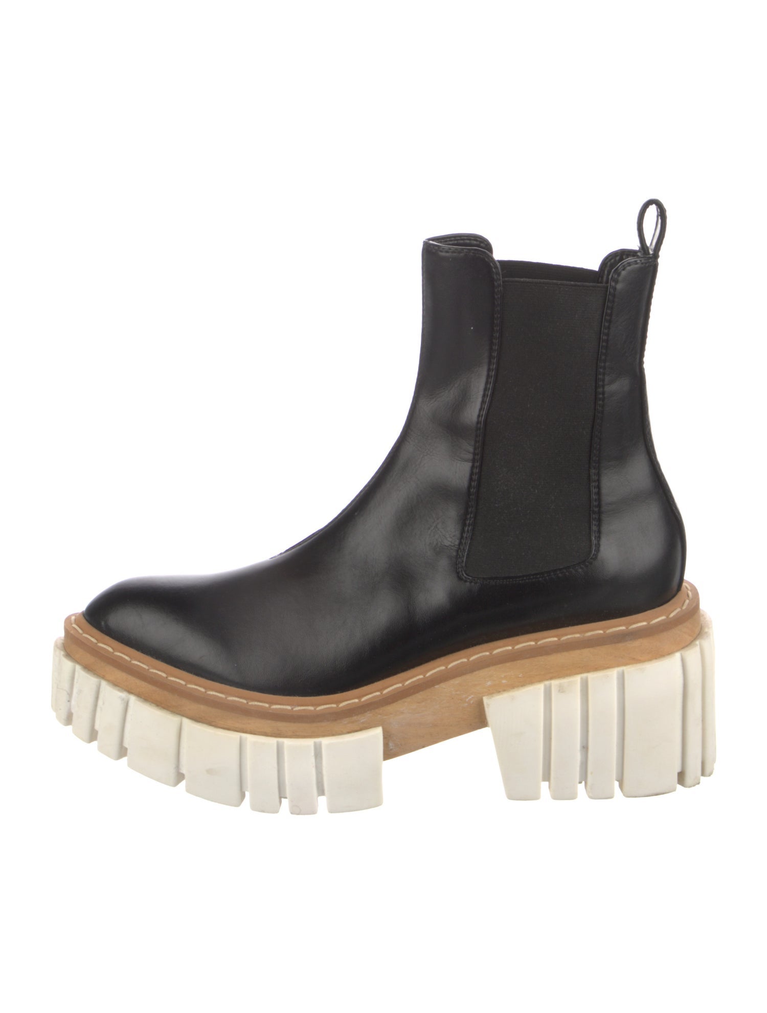 Stella McCartney Leather Chelsea Boots