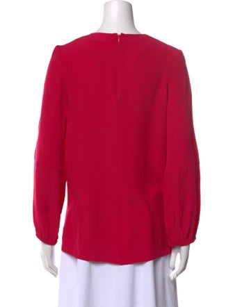 Stella McCartney Silk Scoop Neck Blouse