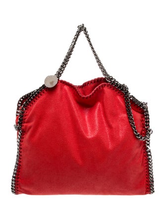 Stella McCartney Vegetarian Suede Top Handle Bag