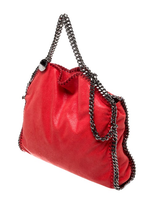 Stella McCartney Vegetarian Suede Top Handle Bag