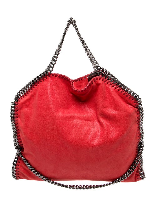 Stella McCartney Vegetarian Suede Top Handle Bag