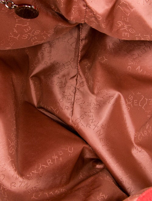 Stella McCartney Vegetarian Suede Top Handle Bag