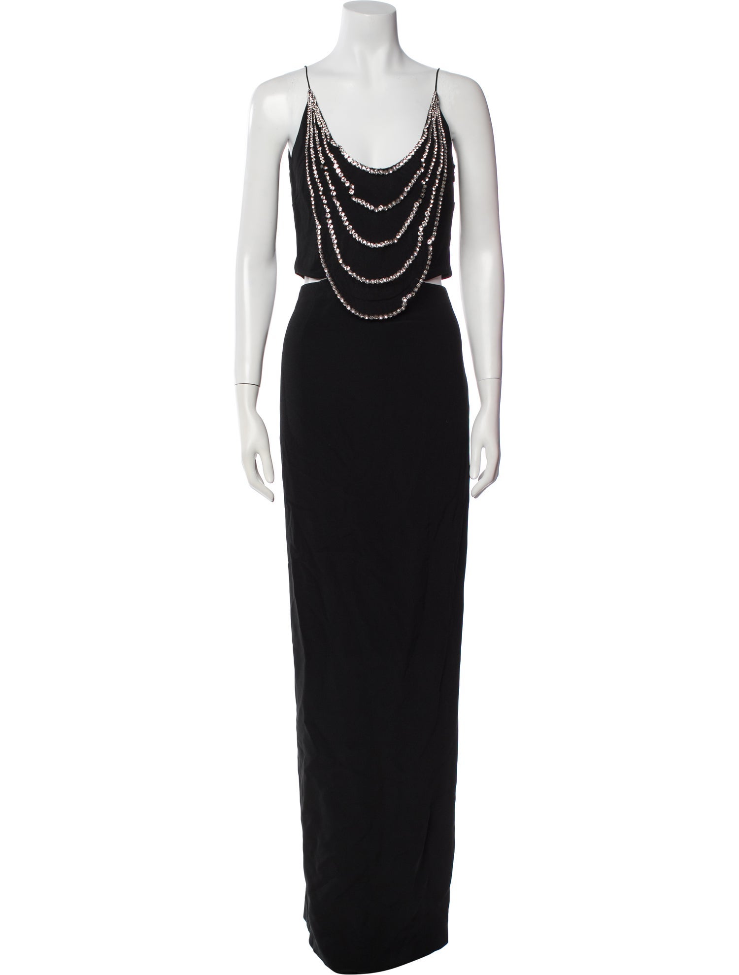 Stella McCartney Cowl Neck Long Dress