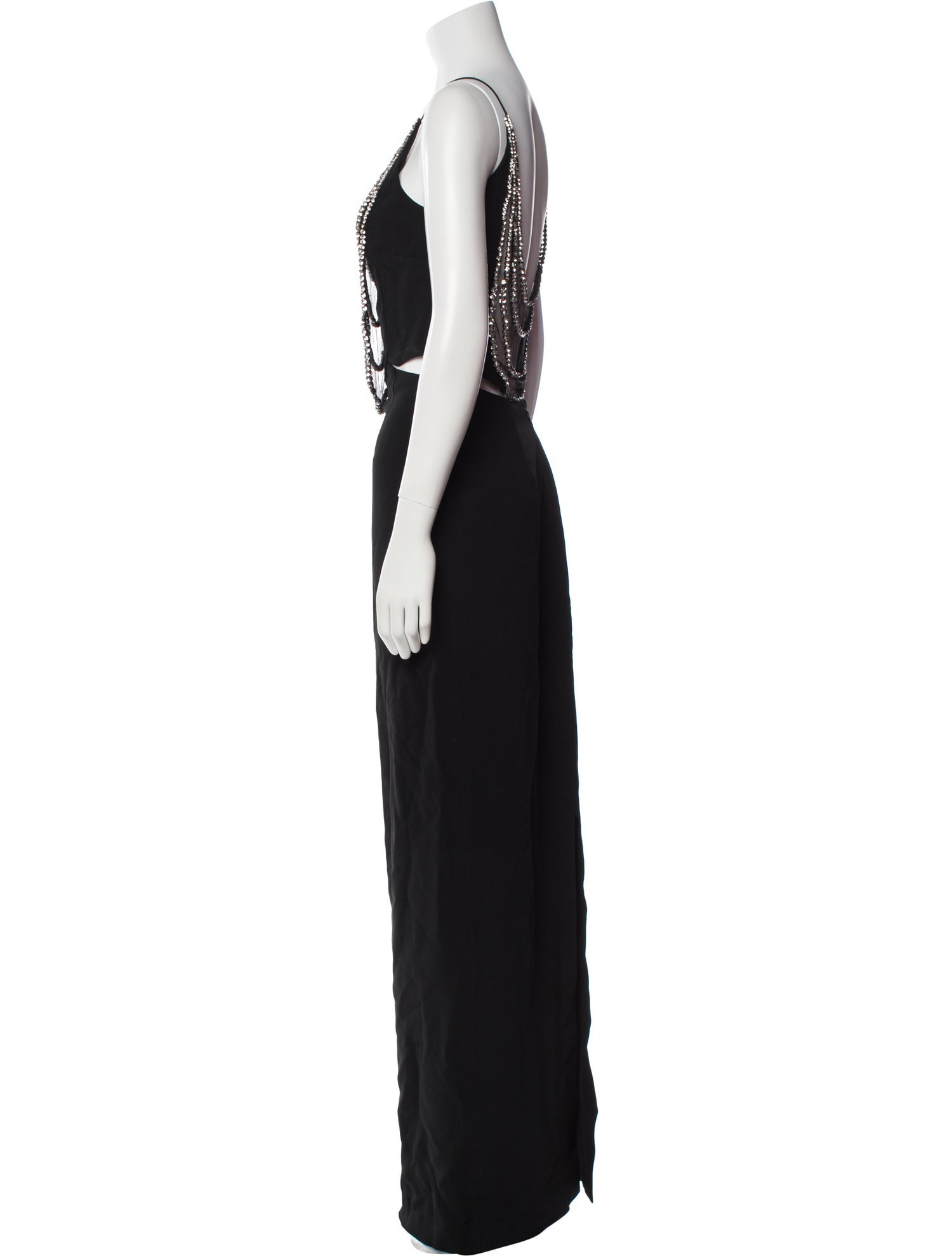 Stella McCartney Cowl Neck Long Dress