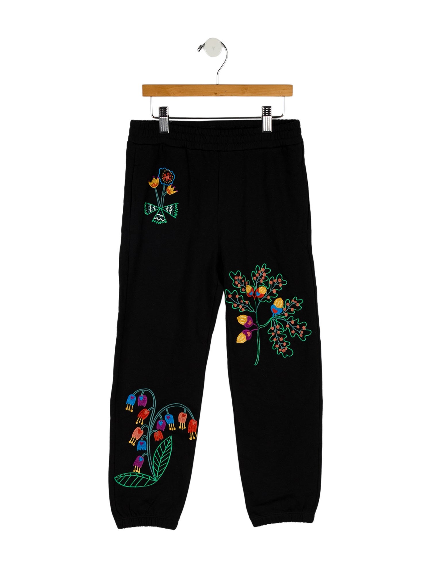 Stella McCartney Girls' Embroidered Jogger Sweatpants