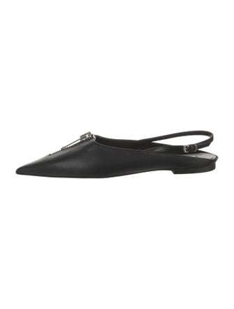 Stella McCartney Vegan Leather Slingback Flats